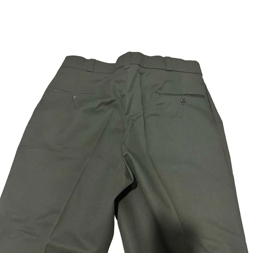 NWT Horace Small Pants Style 2134INS Size 42R UNHEMMED GREEN Made In USA